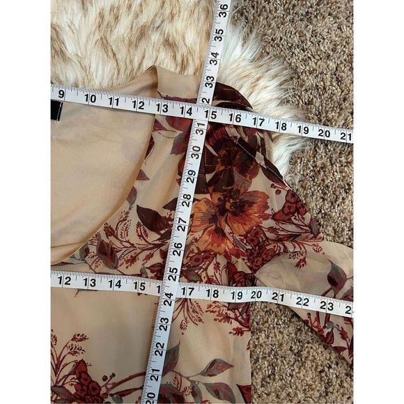 Lulus Shifting Dears Neutral Color Floral Mini Dress - Picture 4 of 11